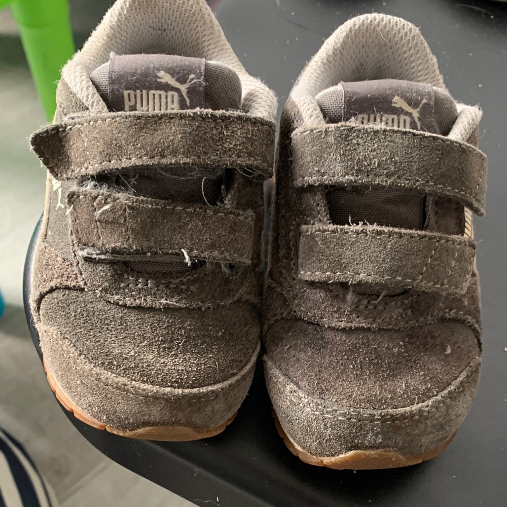 Puma Kids Sneakers - Brown and Tan